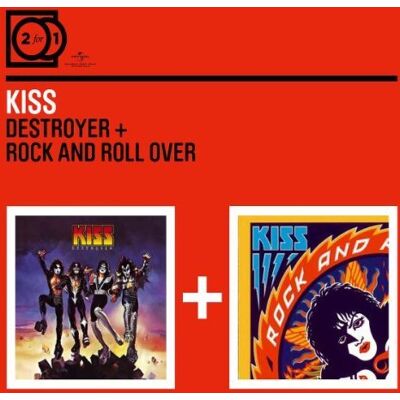 Kiss 2 For 1: Destroyer/ Rock And Roll Over (Digipack Ohne Booklet) - Publicité Kiss 2 For 1: Destroyer/ Rock And Roll Over (Digipack Ohne Booklet) - Publicité