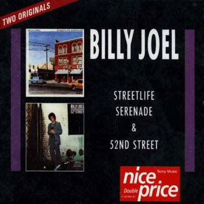 Billy Joel Streetlife Serenade/52nd Street - Publicité Billy Joel Streetlife Serenade/52nd Street - Publicité