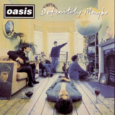 Oasis Definitely Maybe - Publicité Oasis Definitely Maybe - Publicité