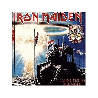 Iron Maiden 2 Minutes To Midnight / Aces High - Publicité Iron Maiden 2 Minutes To Midnight / Aces High - Publicité