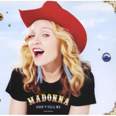 Madonna Don'T Tell Me/cyber-Raga - Publicité Madonna Don'T Tell Me/cyber-Raga - Publicité