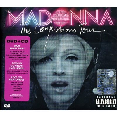 Madonna The Confessions Tour (Cd + Dvd) - Publicité Madonna The Confessions Tour (Cd + Dvd) - Publicité