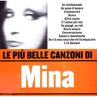 Le Piu Belle Canzoni Di Mina - Publicité Le Piu Belle Canzoni Di Mina - Publicité