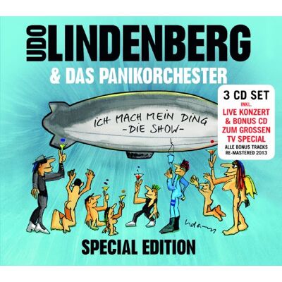 Udo Lindenberg Ich Mach Mein Ding - Die Show (Special Edition Inkl. Bonus-Cd) - Publicité Udo Lindenberg Ich Mach Mein Ding - Die Show (Special Edition Inkl. Bonus-Cd) - Publicité