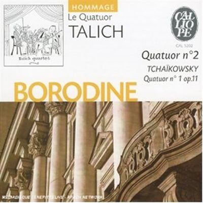 Talich Quartett Quatuor 2/quatuor 1 Op.11 - Publicité Talich Quartett Quatuor 2/quatuor 1 Op.11 - Publicité