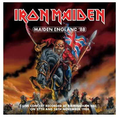 Iron Maiden Maiden England '88 - Publicité Iron Maiden Maiden England '88 - Publicité