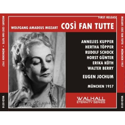 Mozart Cosi Fan Tutte (München 1957) - Publicité Mozart Cosi Fan Tutte (München 1957) - Publicité