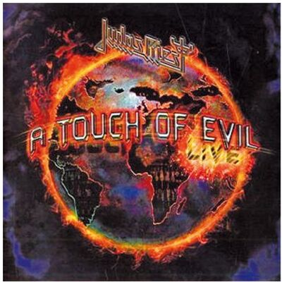 Judas Priest A Touch Of Evil-Live - Publicité Judas Priest A Touch Of Evil-Live - Publicité