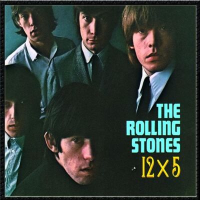 the Rolling Stones 12×5 - Publicité the Rolling Stones 12×5 - Publicité