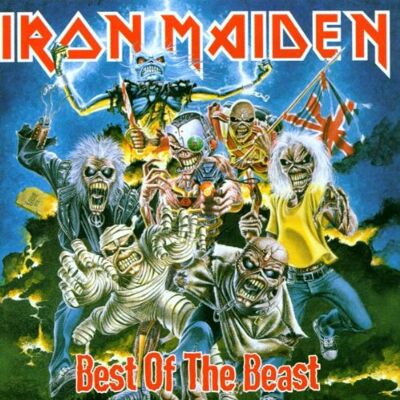 Iron Maiden Best Of The Beast - Publicité Iron Maiden Best Of The Beast - Publicité