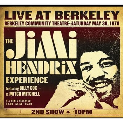 Jimi Hendrix Live At Berkeley - Publicité Jimi Hendrix Live At Berkeley - Publicité