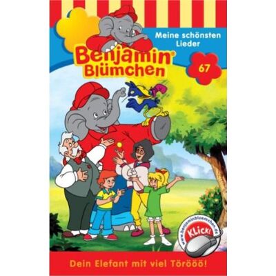 Benjamin Blümchen - Épisode 67: Mes chansons préférées - Cassette - Publicité Benjamin Blümchen - Épisode 67: Mes chansons préférées - Cassette - Publicité