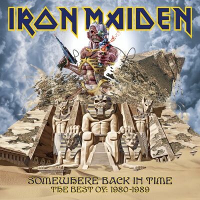 Iron Maiden Somewhere Back In Time:Best Of - Publicité Iron Maiden Somewhere Back In Time:Best Of - Publicité
