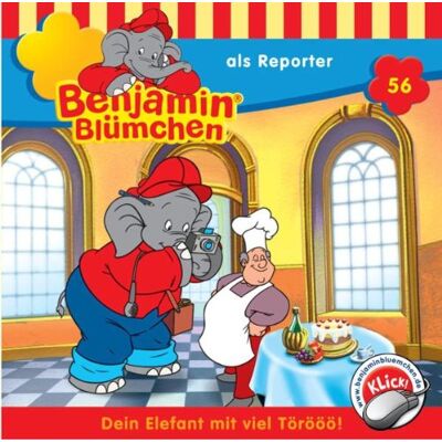 Benjamin Blümchen .. . Als Reporter - Publicité Benjamin Blümchen .. . Als Reporter - Publicité
