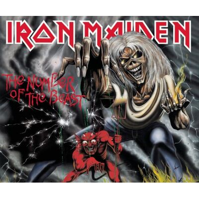 Iron Maiden Number Of The Beast - Publicité Iron Maiden Number Of The Beast - Publicité