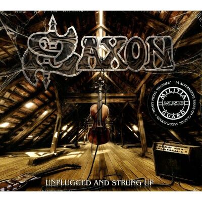Saxon Unplugged And Strung Up - Publicité Saxon Unplugged And Strung Up - Publicité