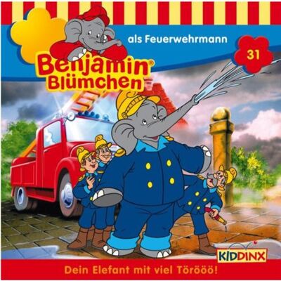 Benjamin Blümchen 031 Als Feuerwehrmann - Publicité Benjamin Blümchen 031 Als Feuerwehrmann - Publicité