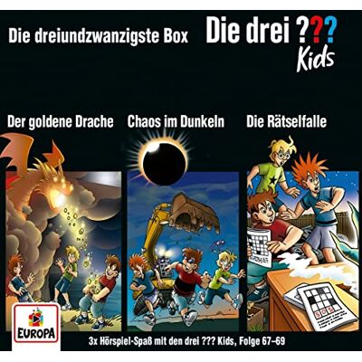 Die Drei ??? Kids 23./3er Box-Folgen 67-69 - Publicité Die Drei ??? Kids 23./3er Box-Folgen 67-69 - Publicité