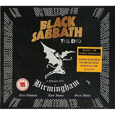 Black Sabbath The End (Live In Birmingham) (Inkl. Cd) - Publicité Black Sabbath The End (Live In Birmingham) (Inkl. Cd) - Publicité