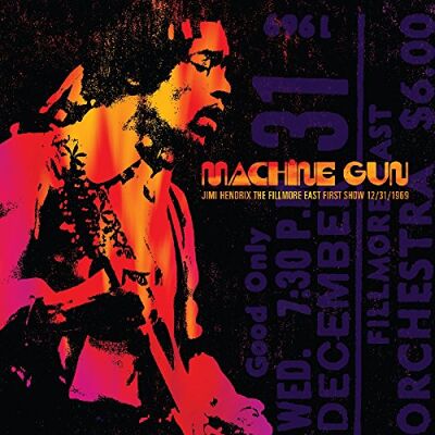 Machine Gun Jimi Hendrix The Fillmore East 12/31/1 - Publicité Machine Gun Jimi Hendrix The Fillmore East 12/31/1 - Publicité