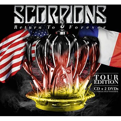 Scorpions Return To Forever (Tour Edition Inkl. 7 Bonus Tracks & 2 Dvds) - Publicité Scorpions Return To Forever (Tour Edition Inkl. 7 Bonus Tracks & 2 Dvds) - Publicité