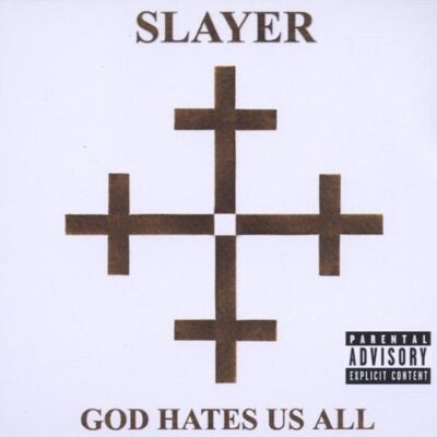 Slayer God Hates Us All - Publicité Slayer God Hates Us All - Publicité