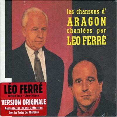 Leo Ferre Chante Aragon - Publicité Leo Ferre Chante Aragon - Publicité