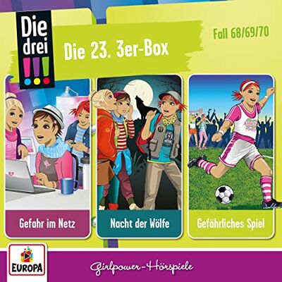 Die Drei ??? 23./3er Box-Folgen 68-70 - Publicité Die Drei ??? 23./3er Box-Folgen 68-70 - Publicité