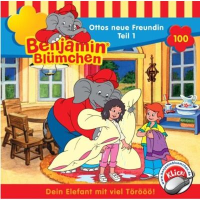 Benjamin Blümchen 100. Ottos Neue Freundin 1. Cd - Publicité Benjamin Blümchen 100. Ottos Neue Freundin 1. Cd - Publicité