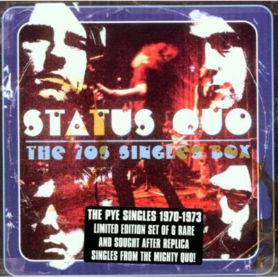 Status Quo Singles Box Set - Publicité Status Quo Singles Box Set - Publicité