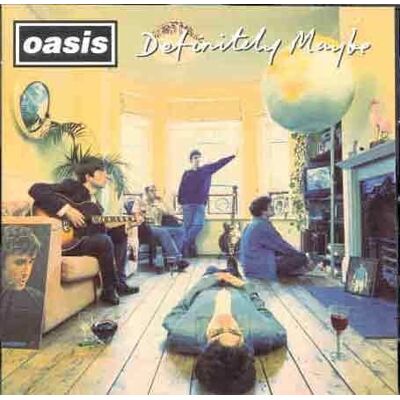 Oasis Definitely Maybe - Publicité Oasis Definitely Maybe - Publicité