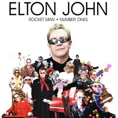 Elton John Rocket Man-Number Ones - Publicité Elton John Rocket Man-Number Ones - Publicité