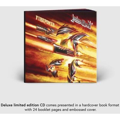 Judas Priest Firepower (Hardcover Cd) - Publicité Judas Priest Firepower (Hardcover Cd) - Publicité