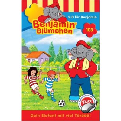 Benjamin Blümchen 103. 5:0 pour Benjamin - Cassette Audio - Publicité Benjamin Blümchen 103. 5:0 pour Benjamin - Cassette Audio - Publicité