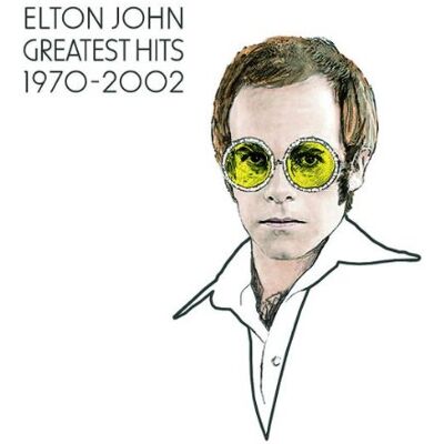 Elton John Greatest Hits 1970 - 2002 - Publicité Elton John Greatest Hits 1970 - 2002 - Publicité