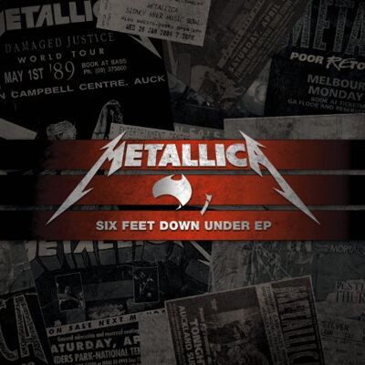 Metallica Six Feet Down Under - Publicité Metallica Six Feet Down Under - Publicité