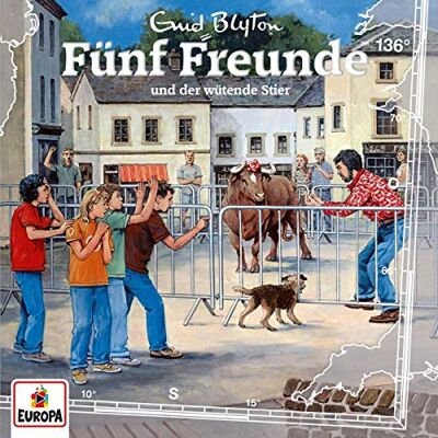 Fünf Freunde 136/und Der Wütende Stier - Publicité Fünf Freunde 136/und Der Wütende Stier - Publicité