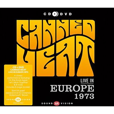 Canned Heat Live In Europe 1973 (Cd+dvd) - Publicité Canned Heat Live In Europe 1973 (Cd+dvd) - Publicité