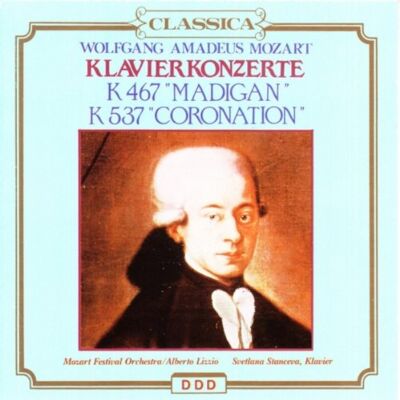 Mozart Klavierkonzert Nr.21+26 - Publicité Mozart Klavierkonzert Nr.21+26 - Publicité