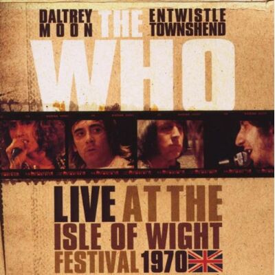 the Who Live At The Isle Of Wight - Publicité the Who Live At The Isle Of Wight - Publicité