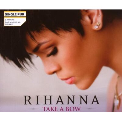 Rihanna Take a Bow - Album de 2 morceaux - Album de musique - Publicité Rihanna Take a Bow - Album de 2 morceaux - Album de musique - Publicité