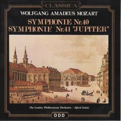Mozart Sinfonie Nr.40+41 - Publicité Mozart Sinfonie Nr.40+41 - Publicité
