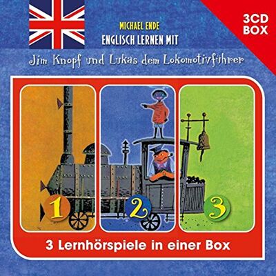 Michael Ende Englisch Lernen Mit Jim Knopf-3-Cd Hörspielbox - Publicité Michael Ende Englisch Lernen Mit Jim Knopf-3-Cd Hörspielbox - Publicité
