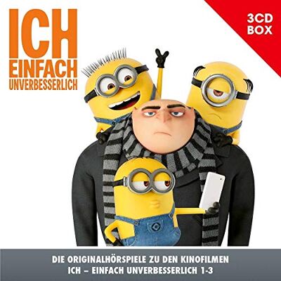Ich - Einfach Unverbesserlich 3-Cd Hörspielbox - Publicité Ich - Einfach Unverbesserlich 3-Cd Hörspielbox - Publicité