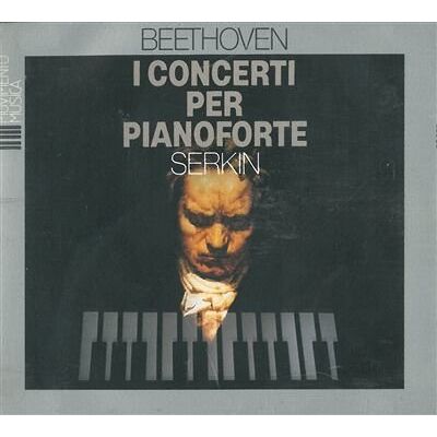 Rudolf Serkin Beethoven: I Concerti Per Pianoforte - Publicité Rudolf Serkin Beethoven: I Concerti Per Pianoforte - Publicité