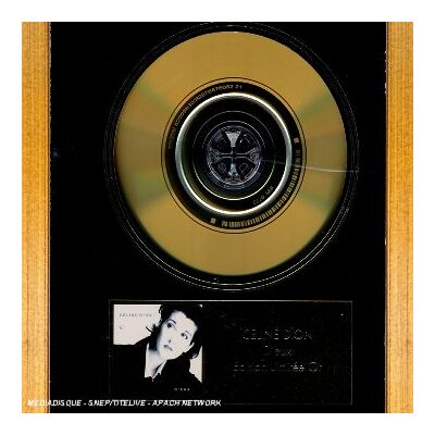 Celine Dion Disque D'Or:D'Eux - Publicité Celine Dion Disque D'Or:D'Eux - Publicité