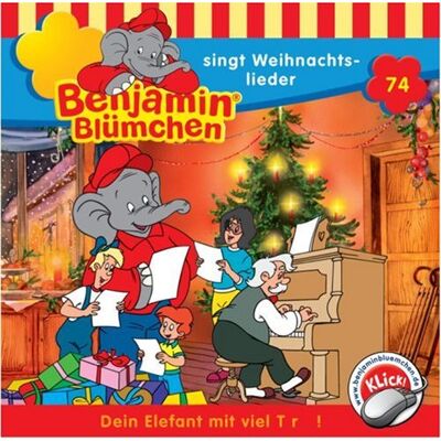 Cd Benjamin Blümchen 74 - Singt Weihnachtslieder - Publicité Cd Benjamin Blümchen 74 - Singt Weihnachtslieder - Publicité