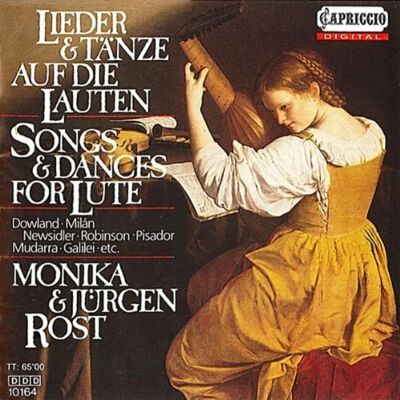 Monika Röst Lautenlieder-Und Tänze - Publicité Monika Röst Lautenlieder-Und Tänze - Publicité