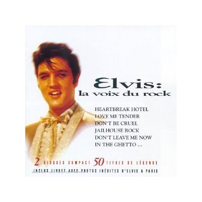 Elvis Presley La Voix Du Rock - Publicité Elvis Presley La Voix Du Rock - Publicité