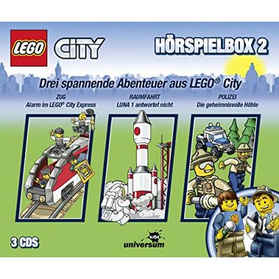 Lego City Boîte Audio 2 - Aventures Espace & Police - Publicité Lego City Boîte Audio 2 - Aventures Espace & Police - Publicité
